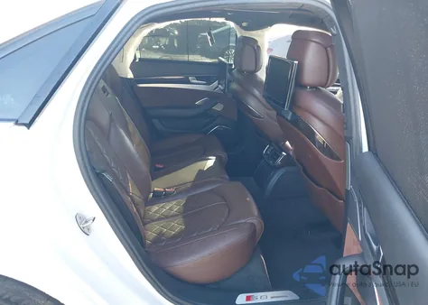 2013 Audi S8 4.0T из США, поврежденный, VIN WAUD2AFD1DN031887